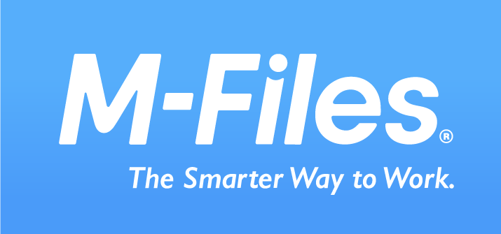 M Files Logo With Tagline White RGB